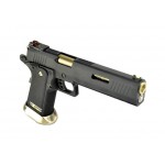 Страйкбольный пистолет WE COLT M1911 HI-CAPA 6", Black / Gold WE-H018WETA2-BKGD